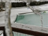 Icy pool