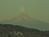 Mt Hood with Moon setting